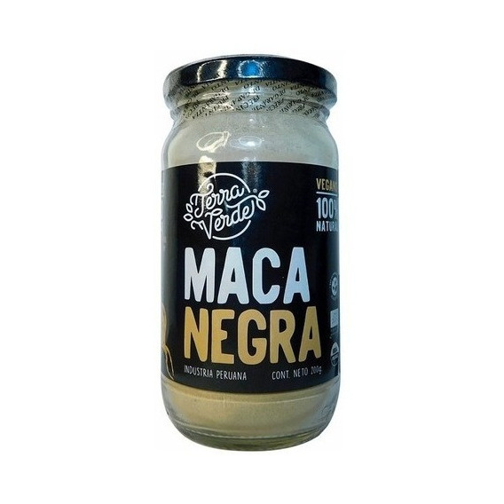 Maca Negra 200g Terra Verde Imp Peru