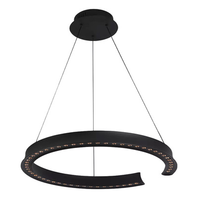 Colgante Led Lift-co-650 Negro Dimerizable 40w Gmg 