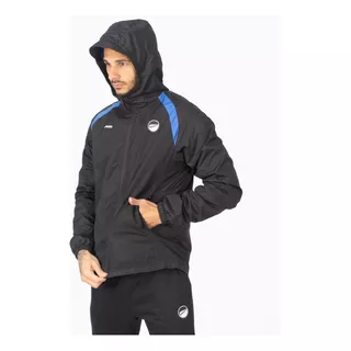 Campera Hombre Rompeviento Deportiva Nueva Zelanda Capucha