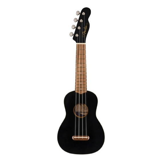 Ukelele Fender Venice Soprano Tilo Laminado Cuo Color Negro