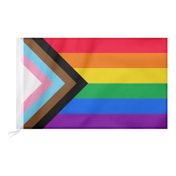 Bandera Diversidad De Genero Multicolor Bandera Arcoiris Gay