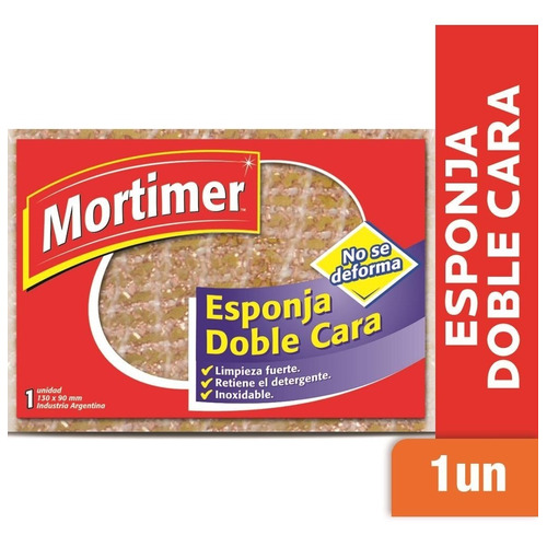 Esponja Mortimer Doble Cara  1 Un