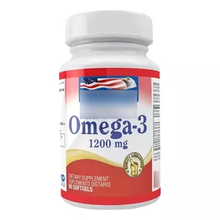 Omega 3 Fish Oil 1200mg X 60 - Unidad a $732