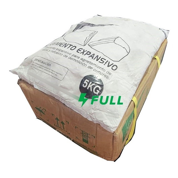 Cemento Expansivo 5kg T2 (10a25°c) Demoledor Roca Full