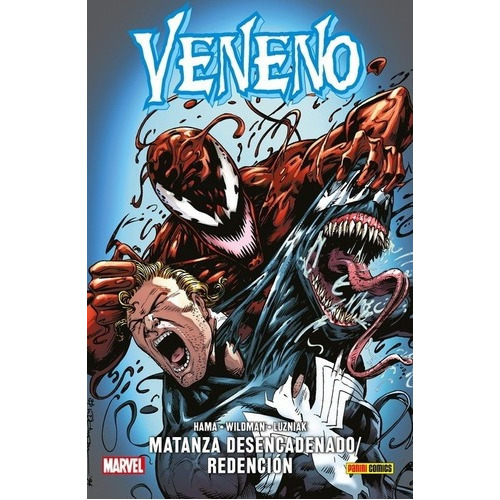 100% Marvel Hc - Veneno: Matanza Desencadenado / Red, De Larry Hama. Editorial Panini En Español