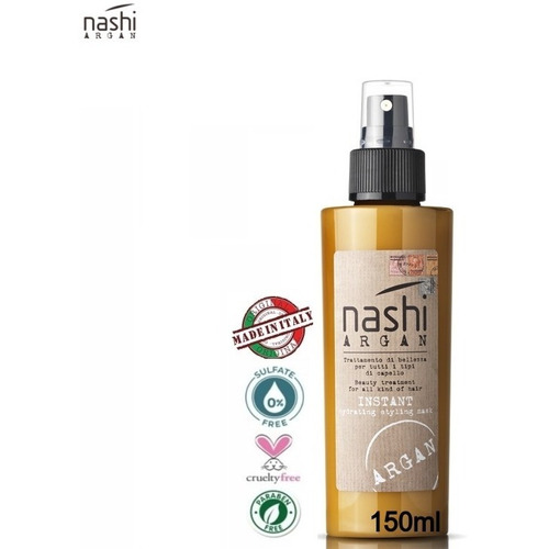 Mascara Hidratante Instant Nashi Argan Anti-frizz Capilar