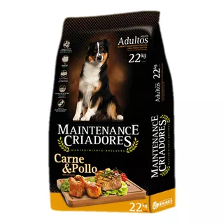 Alimento Maintenance Criadores  Para Perro Adulto Todos Los Tamaños Sabor Carne Y Pollo En Bolsa De 22 kg