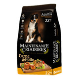 Alimento Maintenance Criadores  Para Perro Adulto Todos Los Tamaños Sabor Carne Y Pollo En Bolsa De 22 kg