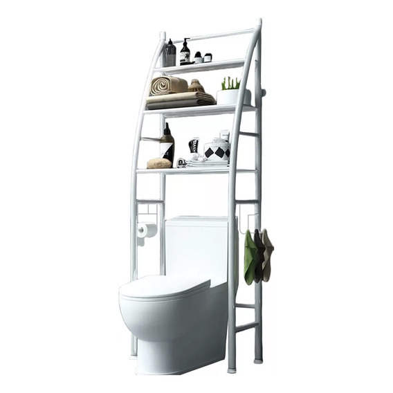 Mueble Para Baño Toallero Estante Accesorio Rack Organizador