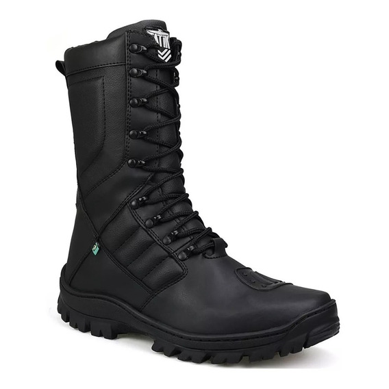 Botas Militar - Motociclista -suela Cosida- Plantilla Gel