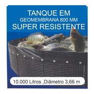 Kit Tanque 10.000l,geomembrana,testes, Fertilizantes E Curso