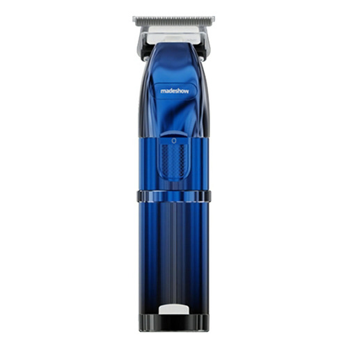 Cortadora Perfiladora De Cabello Trimmer Recargable Hair Color Azul