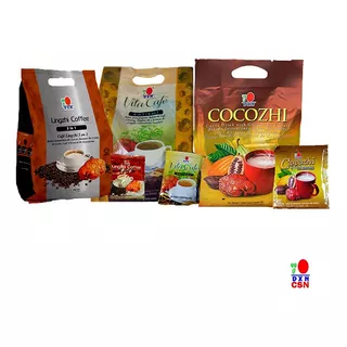 Combo Café Lingzhi 3 En 1, Vita Café 6 En1 Y Cocozhi Dxn Csn