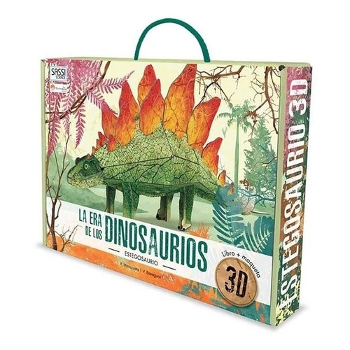 La Era De Los Dinosaurios - Estegosaurio - Libro + Maqueta 3