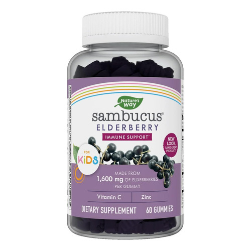 Sambucus Nature's Way Apoyo Inmune 60 Gomitas