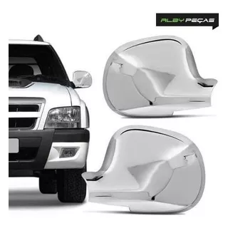 Aplique De Retrovisor Capa Cromado S10 Blazer Silverado Gran