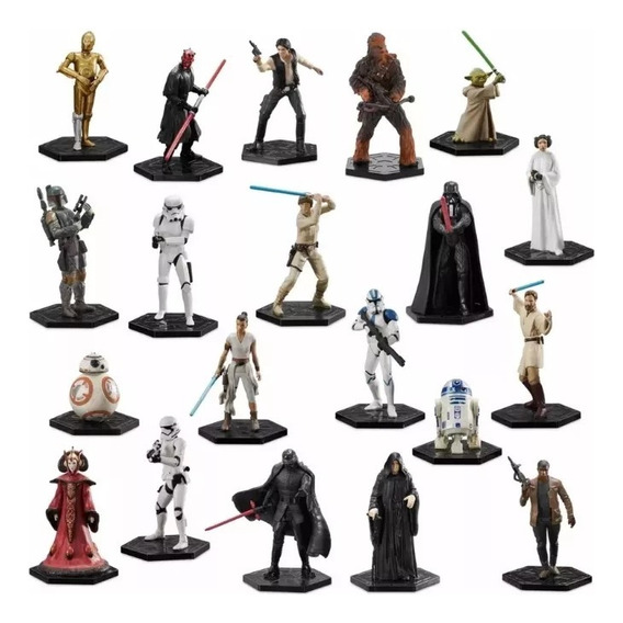 Playset Deluxe Star Wars 20 Figuras Nuevo Y Original