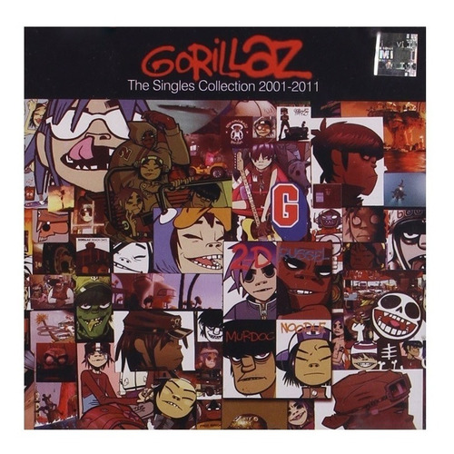 Gorillaz - The Singles Collection 2001 2011 - Disco Cd Nuevo