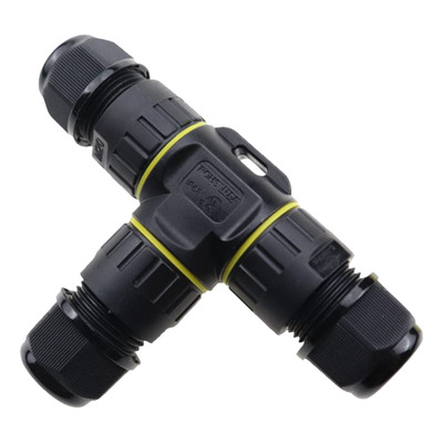 Conector T Para Cable Exterior Reflector Estanco 3 Polos Lk