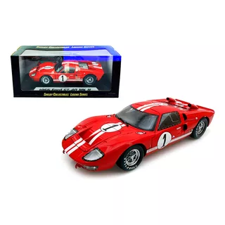 Ford Gt40 Mk2 1966 Le Mans Shelby Collectibles Escala 1/18 R