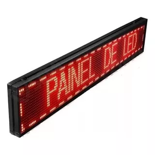 Letreiro Led Digital 100x20 Painel Led Wifi App