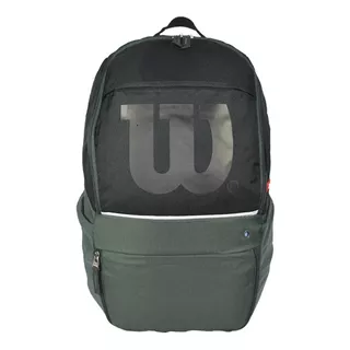 Mochila Porta Notebook 17 Wilson Urbana Reforzada Grande Color Negro/gris