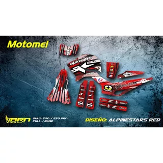 Kit Calcos - Grafica Motomel Skua 250 Full Pro 2016 / 2021