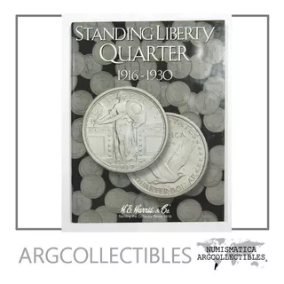 Album De Monedas Estados Unidos Standing Liberty Quarter 
