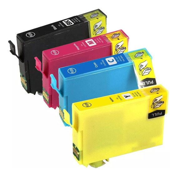 Kit Pack Juego X4 Cartuchos Compatibles Epson T206 Xp-2101