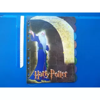 Divisórias  Fichário Folhas Caderno Harry Potter 8 Matérias