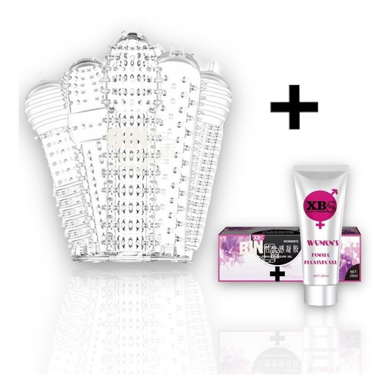 Kit 5 Condones Reutilizables Retardantes + Gel Lubricante