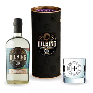 Combo Kit Gin Hilbing + Estuche + Vaso Regalo Degustación