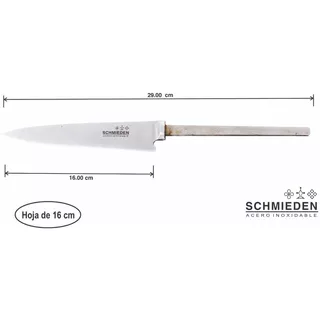 Hoja Schmieden Para Encabar Acero Inoxidable 16 Cm Lote X 10