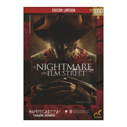 Rompecabezas Novelty Nightmare On Elm Street Coleccionable
