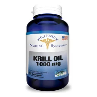 Krill Oil 1000 Mg X 60 Softgel Nat - Unidad a $1673