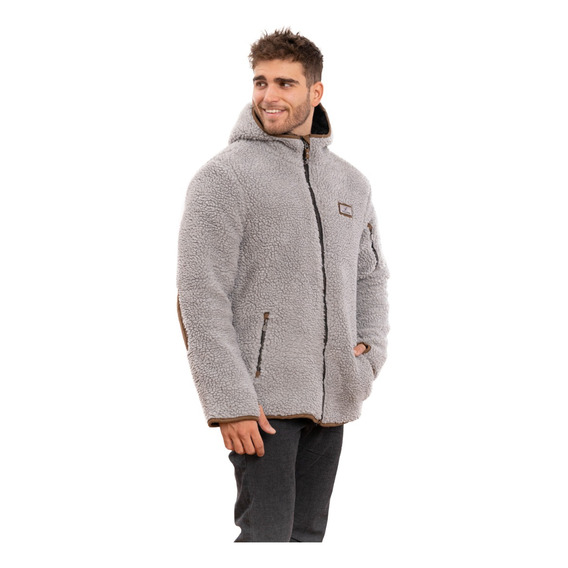 Chaqueta Chiporro Clásica V5 Gris Plata Hombre Falcone