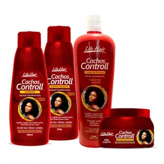 Kit Cachos Controll Life Hair +creme De Pentear 1kg