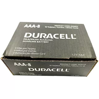 Duracell Pila Aaa Caja 96 Pilas En Set De 8 - Triple A