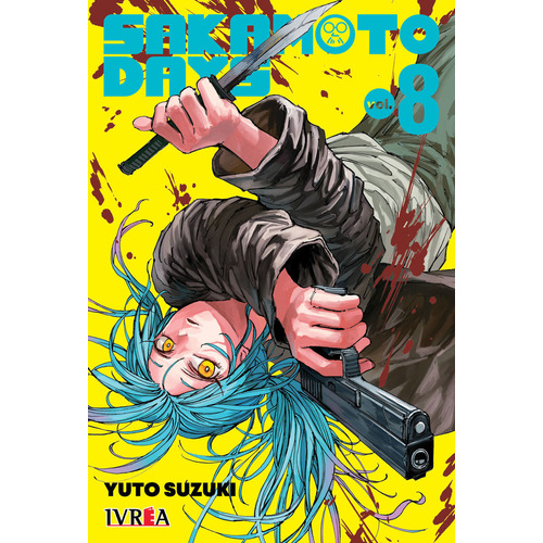 Sakamoto Days Vol. 8, De Yuuto Suzuki. Sakamoto Days, Vol. 8. Editorial Ivrea, Tapa Blanda En Español