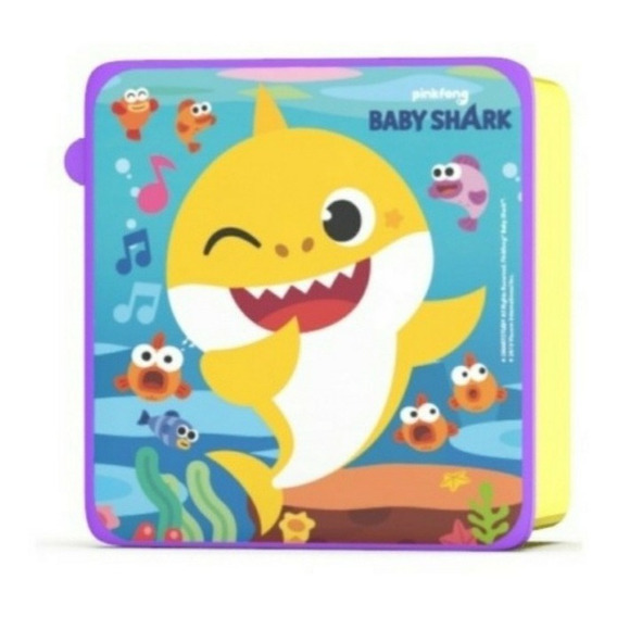 Caja Sandwich Baby Shark Vianda Infantil 