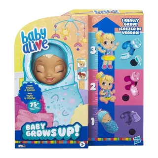 Muñeca Sorpresa Baby Alive Grows Up Hasbro Con Accesorios