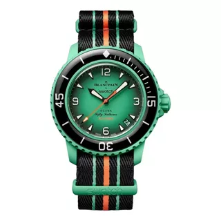 Reloj Swatch X Blancpain Océano Indico Edicion Especial