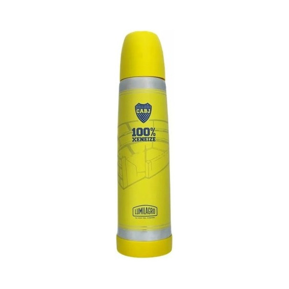 Termo Luminox Lumilagro Boca Juniors Acero Inox 1 Litro