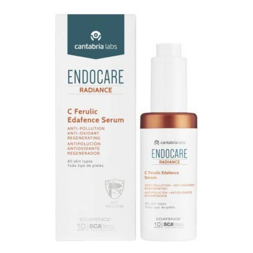 Endocare Radiance C Ferulic Edafence Serum 30ml Antioxidante Momento De Aplicación Día/noche Tipo De Piel Tipo De Piel