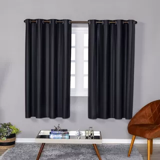 Cortina Blackout Pvc Cinza 2,80 M X 1,60 M Cor Prateado