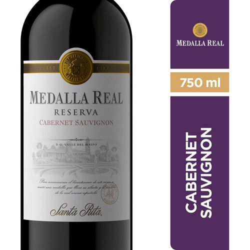 Vino Medalla Real Cabernet Sauvignon 750cc