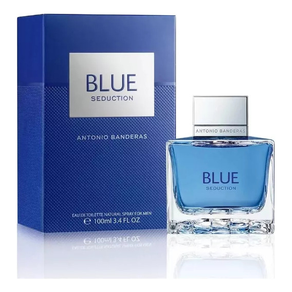 Perfume Hombre Blue Seduction Edt Banderas 100 Ml