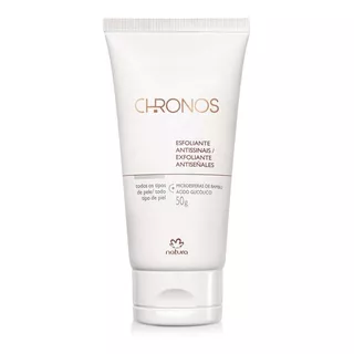 Crema Exfoliante Antiseñales Natura Chronos Día/noche Para Todo Tipo De Piel De 50ml/50g 18+ Años