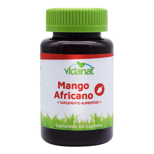 Mango Africano 60 Cápsulas Vidanat