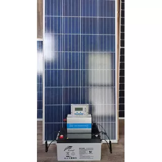 Kit Solar Verano Panel 160w Batería Regulador Usb 